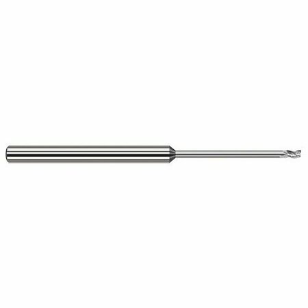 HARVEY TOOL 0.0620 in. 1/16 Cutter dia. x 3/32 x 0.9500 in. Reach Carbide Square End Mill, 4 Flutes 735162